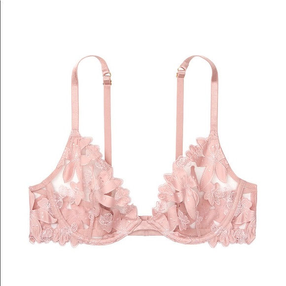 Victoria's Secret Other - Victoria’s Secret Unlined Floral Embroider…